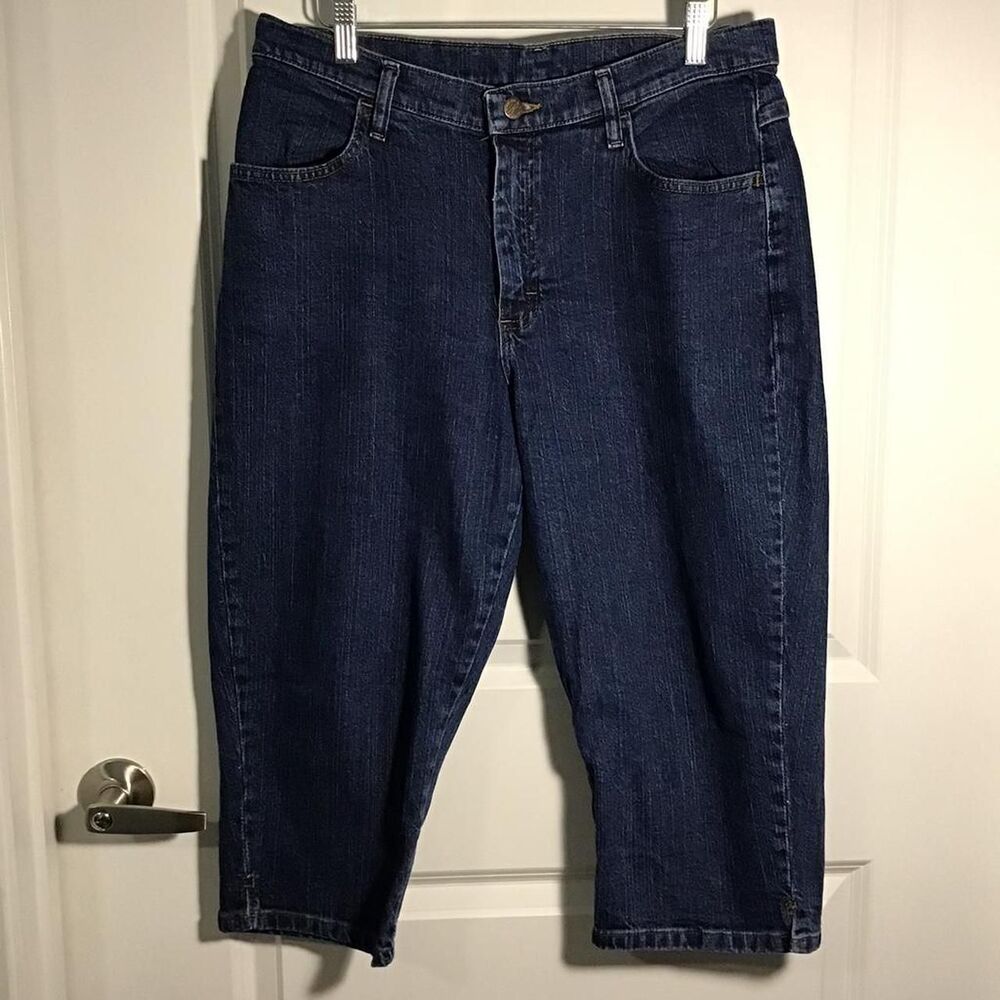 Riders-by-lee Women's Navy Capri Jeans Size 14